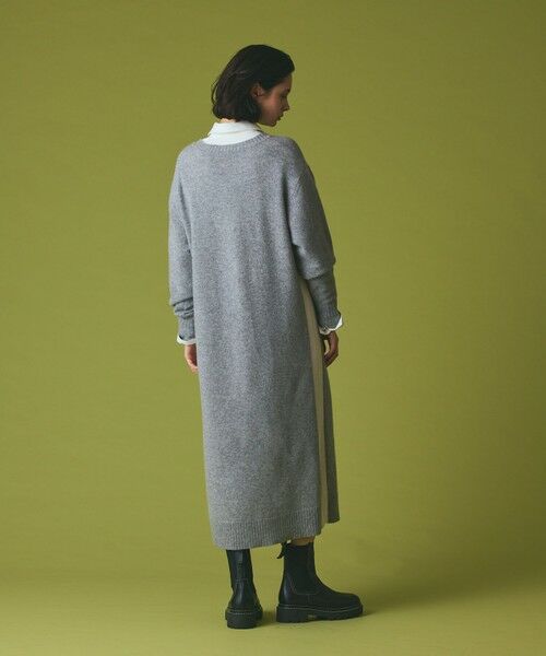 GRACE CONTINENTAL / グレースコンチネンタル ロング・マキシ丈ワンピース | ライン配色ニットワンピース | 詳細4