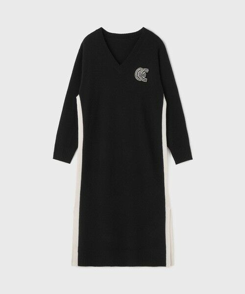 GRACE CONTINENTAL / グレースコンチネンタル ロング・マキシ丈ワンピース | ライン配色ニットワンピース | 詳細11
