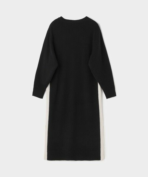 GRACE CONTINENTAL / グレースコンチネンタル ロング・マキシ丈ワンピース | ライン配色ニットワンピース | 詳細12