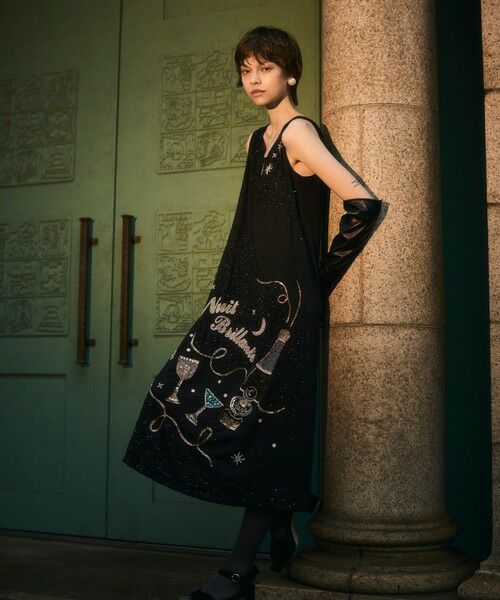 GRACE CONTINENTAL / グレースコンチネンタル ドレス | シャイニーembドレス | 詳細7