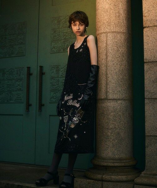 GRACE CONTINENTAL / グレースコンチネンタル ドレス | シャイニーembドレス | 詳細8