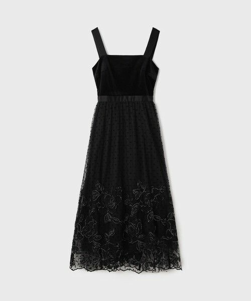 GRACE CONTINENTAL / グレースコンチネンタル ドレス | ドットフラワーembドレス | 詳細8