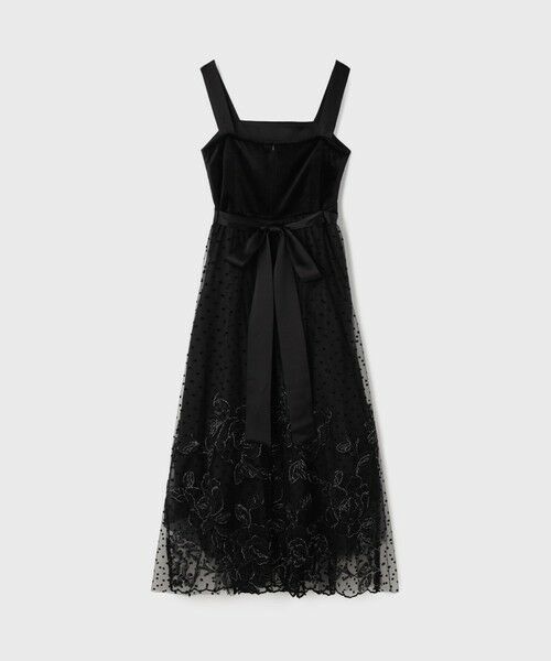 GRACE CONTINENTAL / グレースコンチネンタル ドレス | ドットフラワーembドレス | 詳細9