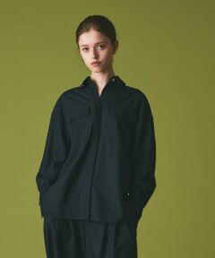 GRACE CONTINENTAL / グレースコンチネンタル シャツ・ブラウス | ウールミリタリーシャツ