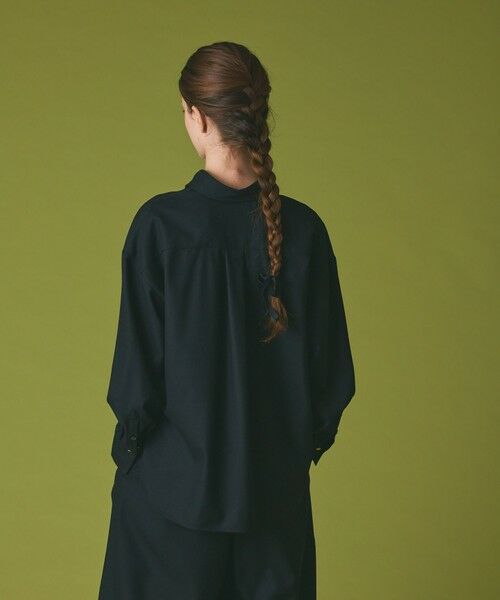 GRACE CONTINENTAL / グレースコンチネンタル シャツ・ブラウス | ウールミリタリーシャツ | 詳細14