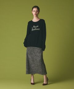 GRACE CONTINENTAL / グレースコンチネンタル ニット・セーター | ビジューロゴニットトップ