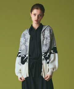 GRACE CONTINENTAL / グレースコンチネンタル パーカー | スノージャガードニットフーディ