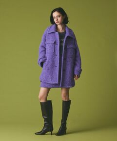 GRACE CONTINENTAL / グレースコンチネンタル その他アウター | リングウールショートコート