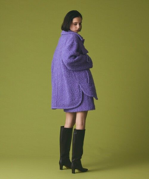 GRACE CONTINENTAL / グレースコンチネンタル その他アウター | リングウールショートコート | 詳細1