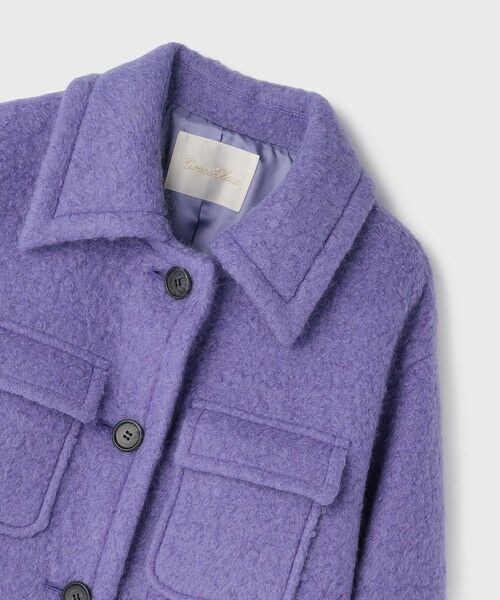 GRACE CONTINENTAL / グレースコンチネンタル その他アウター | リングウールショートコート | 詳細12