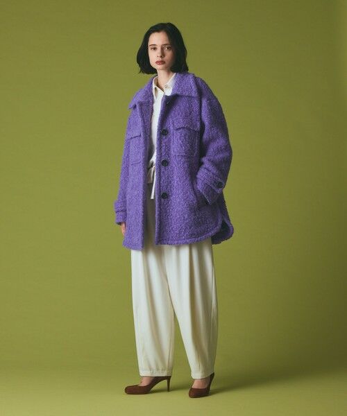 GRACE CONTINENTAL / グレースコンチネンタル その他アウター | リングウールショートコート | 詳細6