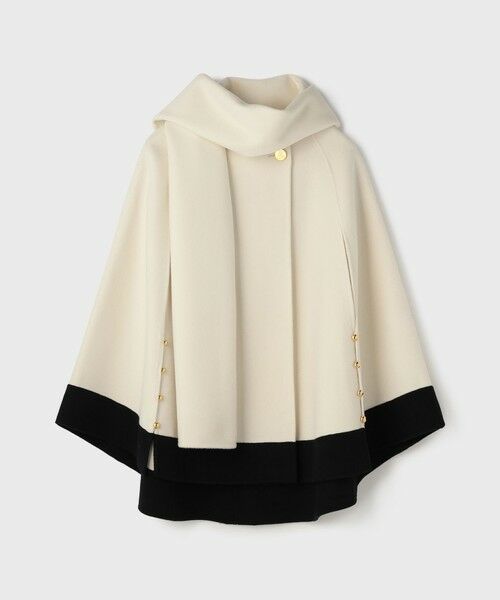 GRACE CONTINENTAL / グレースコンチネンタル その他アウター | ストール付リバーケープ | 詳細10