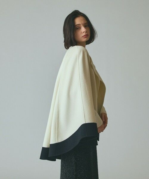GRACE CONTINENTAL / グレースコンチネンタル その他アウター | ストール付リバーケープ | 詳細4