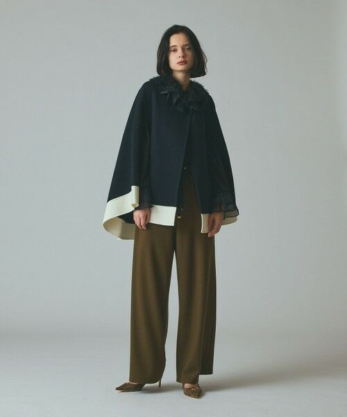 GRACE CONTINENTAL / グレースコンチネンタル その他アウター | ストール付リバーケープ | 詳細22