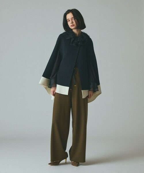 GRACE CONTINENTAL / グレースコンチネンタル その他アウター | ストール付リバーケープ | 詳細23