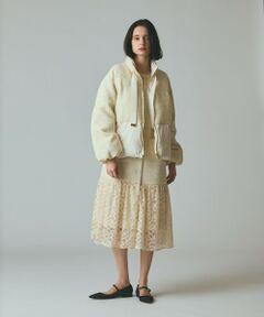 GRACE CONTINENTAL / グレースコンチネンタル ブルゾン | ツイードコンビパフィーブルゾン