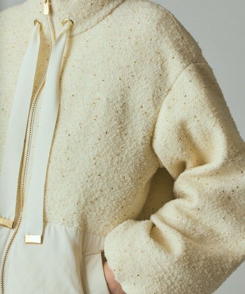 GRACE CONTINENTAL / グレースコンチネンタル ブルゾン | ツイードコンビパフィーブルゾン | 詳細5