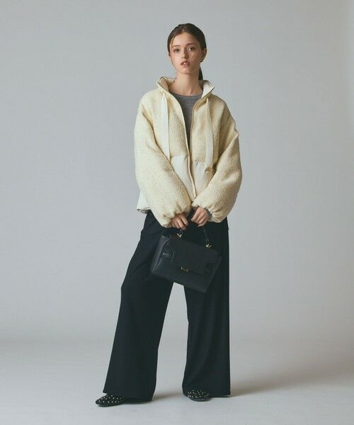 GRACE CONTINENTAL / グレースコンチネンタル ブルゾン | ツイードコンビパフィーブルゾン | 詳細6