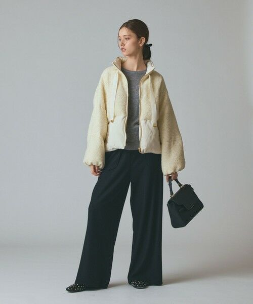 GRACE CONTINENTAL / グレースコンチネンタル ブルゾン | ツイードコンビパフィーブルゾン | 詳細7