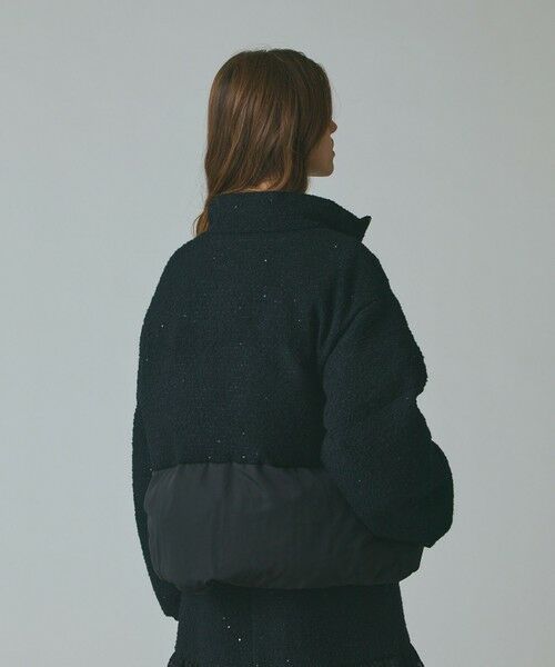 GRACE CONTINENTAL / グレースコンチネンタル ブルゾン | ツイードコンビパフィーブルゾン | 詳細12