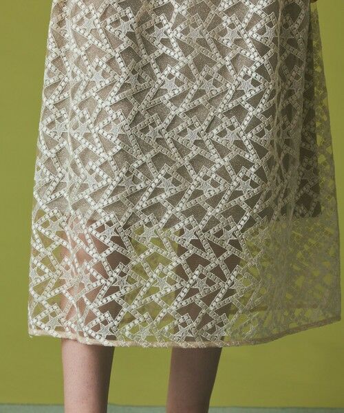 GRACE CONTINENTAL / グレースコンチネンタル ロング・マキシ丈スカート | スターembチュールスカート | 詳細5