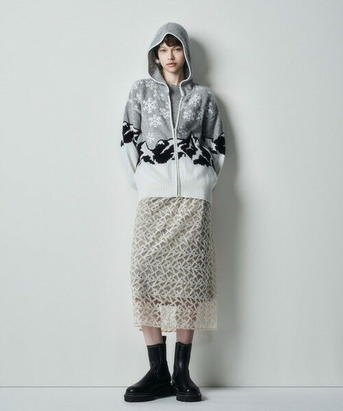 GRACE CONTINENTAL / グレースコンチネンタル ロング・マキシ丈スカート | スターembチュールスカート | 詳細6