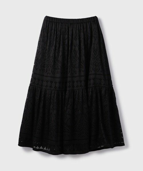 GRACE CONTINENTAL / グレースコンチネンタル ロング・マキシ丈スカート | レースティアードスカート | 詳細12