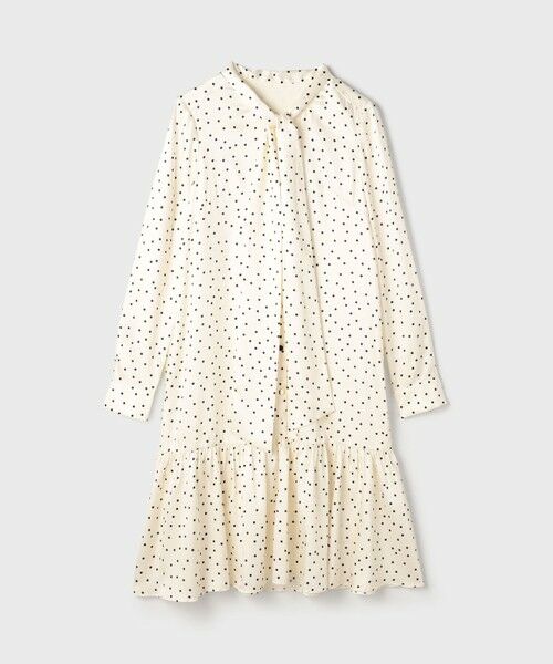 GRACE CONTINENTAL / グレースコンチネンタル ミニ丈・ひざ丈ワンピース | ランダムドットボウタイワンピース | 詳細7