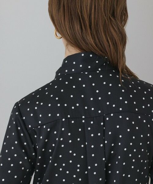 GRACE CONTINENTAL / グレースコンチネンタル ミニ丈・ひざ丈ワンピース | ランダムドットボウタイワンピース | 詳細16