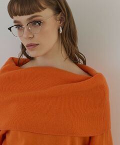 GRACE CONTINENTAL / グレースコンチネンタル ニット・セーター | ウールオフショルニットトップ