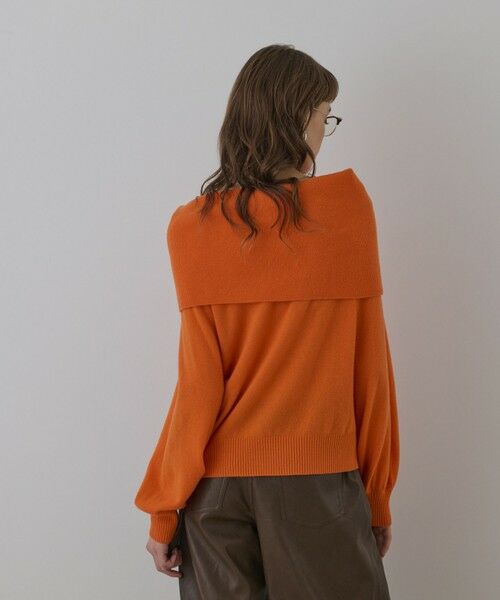 GRACE CONTINENTAL / グレースコンチネンタル ニット・セーター | ウールオフショルニットトップ | 詳細8