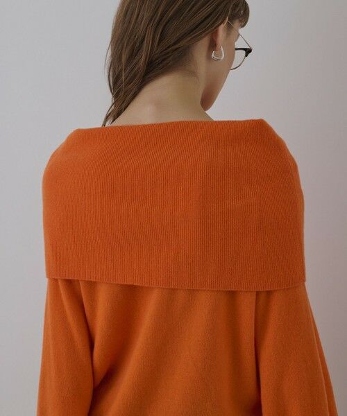 GRACE CONTINENTAL / グレースコンチネンタル ニット・セーター | ウールオフショルニットトップ | 詳細12