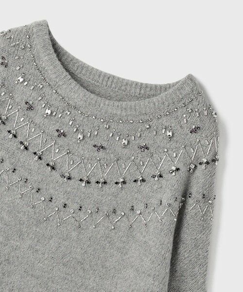 GRACE CONTINENTAL / グレースコンチネンタル ニット・セーター | フェアアイル刺繍ニットトップ | 詳細16