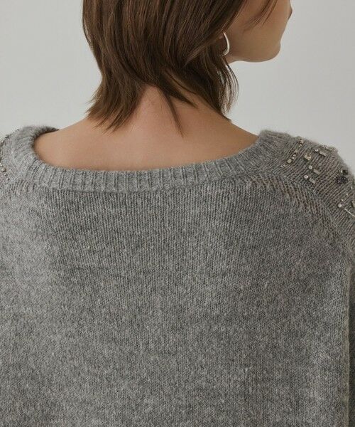 GRACE CONTINENTAL / グレースコンチネンタル ニット・セーター | フェアアイル刺繍ニットトップ | 詳細13