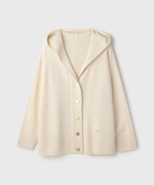 GRACE CONTINENTAL / グレースコンチネンタル カーディガン・ボレロ | ウールフードニットカーディガン | 詳細11