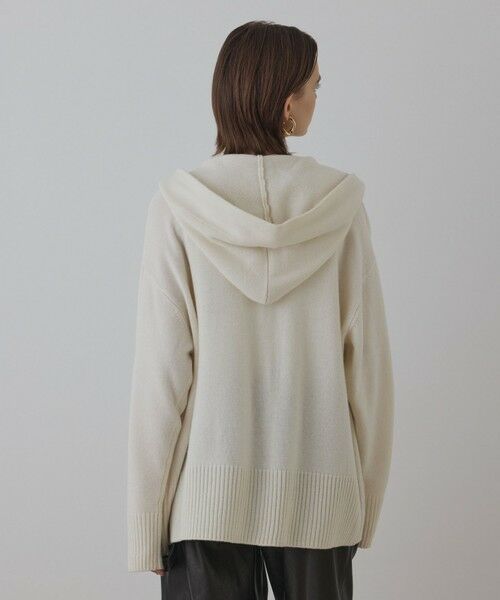 GRACE CONTINENTAL / グレースコンチネンタル カーディガン・ボレロ | ウールフードニットカーディガン | 詳細5