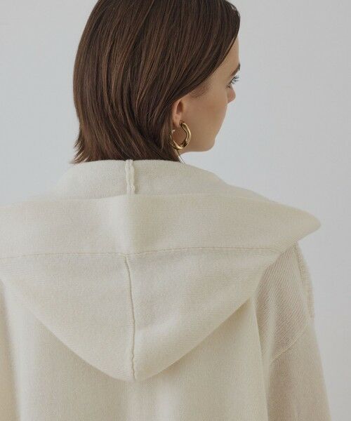 GRACE CONTINENTAL / グレースコンチネンタル カーディガン・ボレロ | ウールフードニットカーディガン | 詳細9