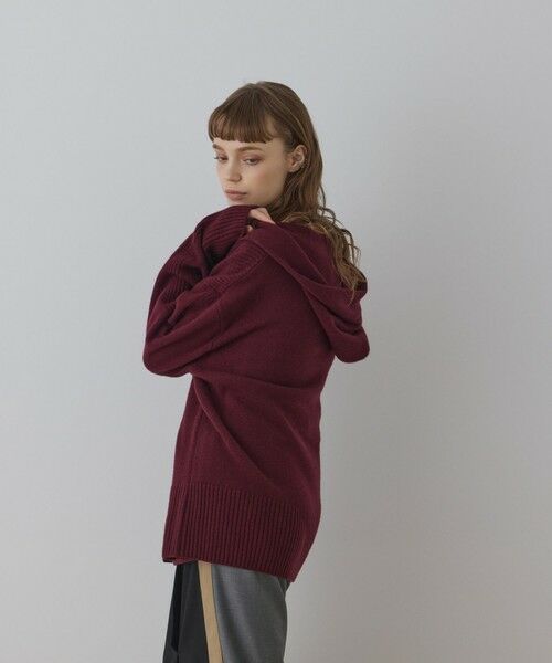 GRACE CONTINENTAL / グレースコンチネンタル カーディガン・ボレロ | ウールフードニットカーディガン | 詳細14