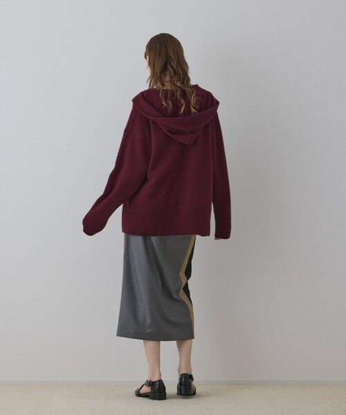 GRACE CONTINENTAL / グレースコンチネンタル カーディガン・ボレロ | ウールフードニットカーディガン | 詳細16