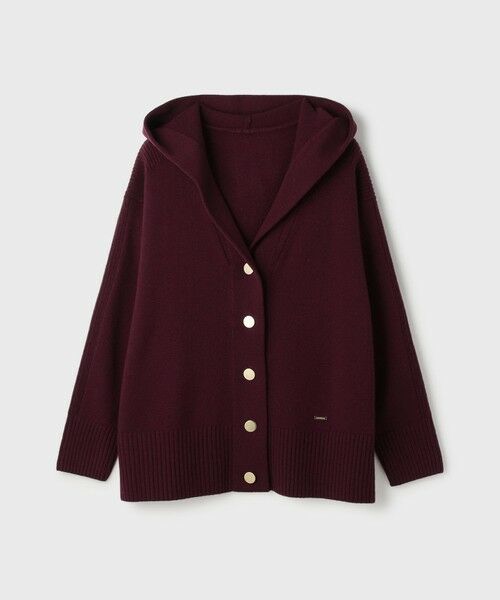 GRACE CONTINENTAL / グレースコンチネンタル カーディガン・ボレロ | ウールフードニットカーディガン | 詳細17