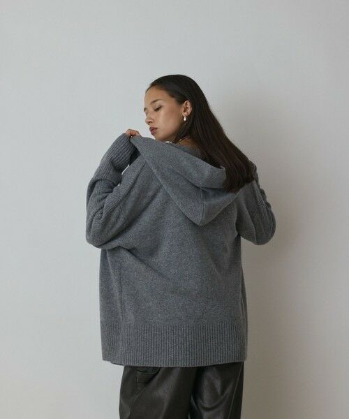 GRACE CONTINENTAL / グレースコンチネンタル カーディガン・ボレロ | ウールフードニットカーディガン | 詳細19
