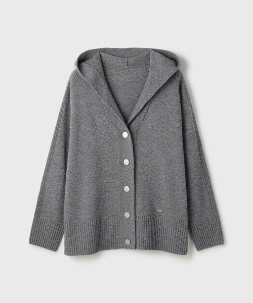GRACE CONTINENTAL / グレースコンチネンタル カーディガン・ボレロ | ウールフードニットカーディガン | 詳細23