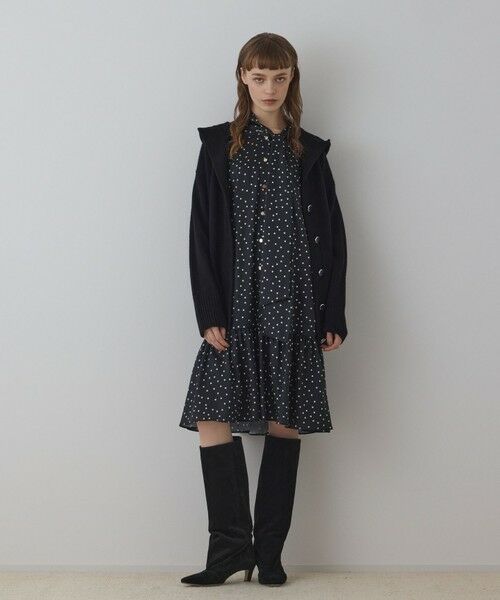 GRACE CONTINENTAL / グレースコンチネンタル カーディガン・ボレロ | ウールフードニットカーディガン | 詳細26