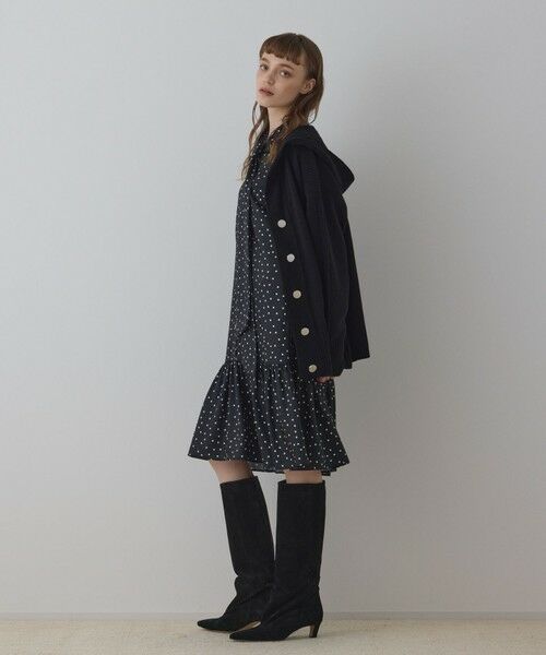 GRACE CONTINENTAL / グレースコンチネンタル カーディガン・ボレロ | ウールフードニットカーディガン | 詳細27