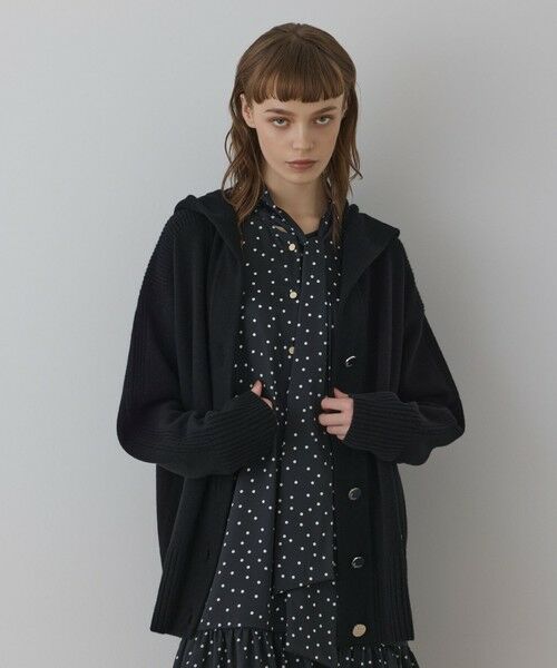 GRACE CONTINENTAL / グレースコンチネンタル カーディガン・ボレロ | ウールフードニットカーディガン | 詳細29