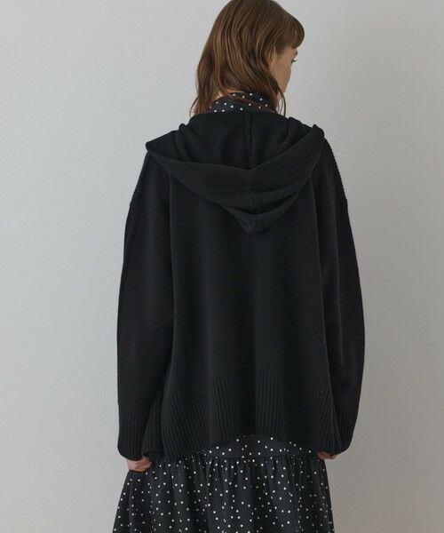 GRACE CONTINENTAL / グレースコンチネンタル カーディガン・ボレロ | ウールフードニットカーディガン | 詳細30