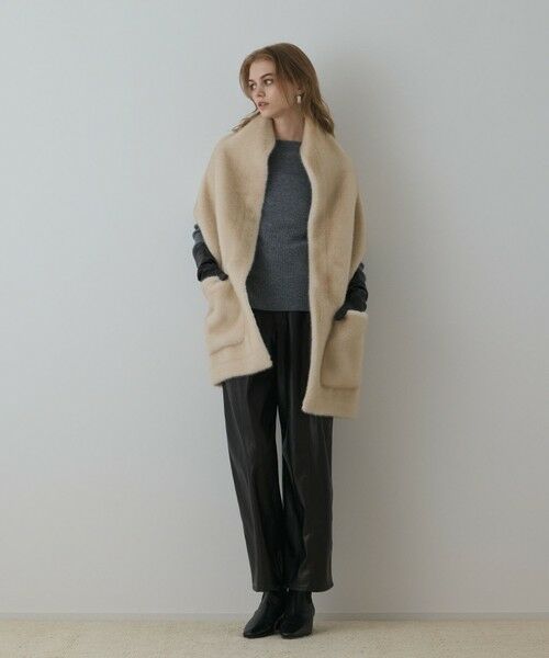 GRACE CONTINENTAL / グレースコンチネンタル マフラー・ショール・スヌード・ストール | フェイクミンクストール | 詳細1