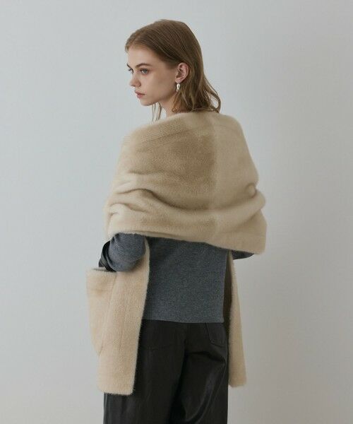 GRACE CONTINENTAL / グレースコンチネンタル マフラー・ショール・スヌード・ストール | フェイクミンクストール | 詳細4