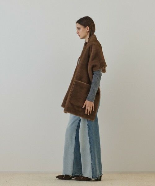 GRACE CONTINENTAL / グレースコンチネンタル マフラー・ショール・スヌード・ストール | フェイクミンクストール | 詳細8