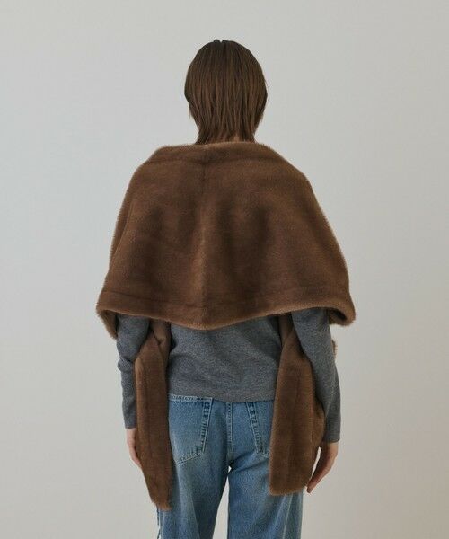 GRACE CONTINENTAL / グレースコンチネンタル マフラー・ショール・スヌード・ストール | フェイクミンクストール | 詳細9